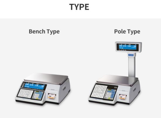 CÂN ĐIỆN TỬ IN TEM CAS CL5200N