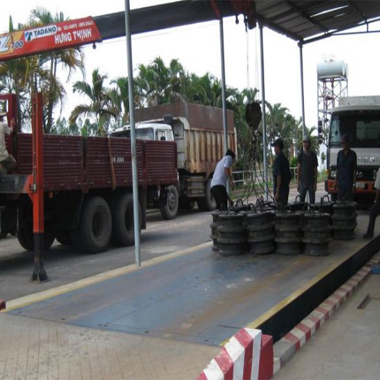Cân xe tải sàn chìm