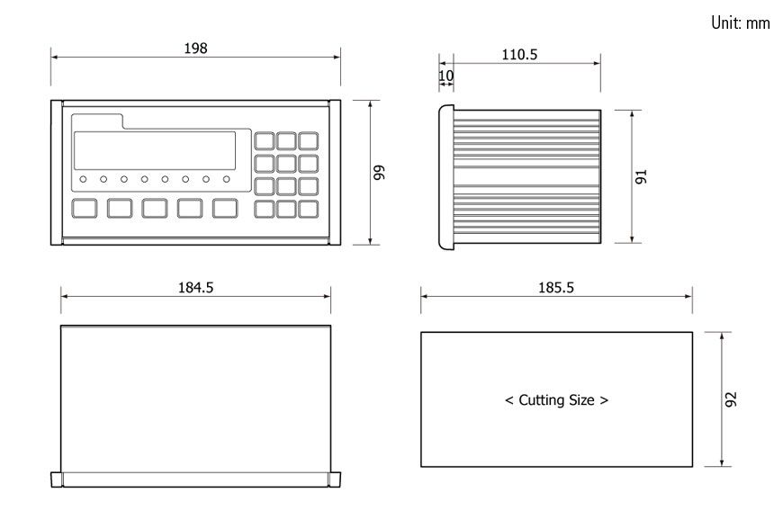 ĐẦU HIỂN THỊ CAS CI-301A