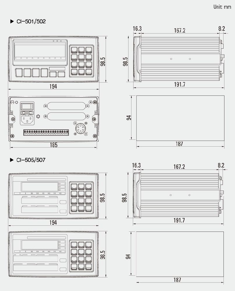 ĐẦU HIỂN THỊ CAS CI-500