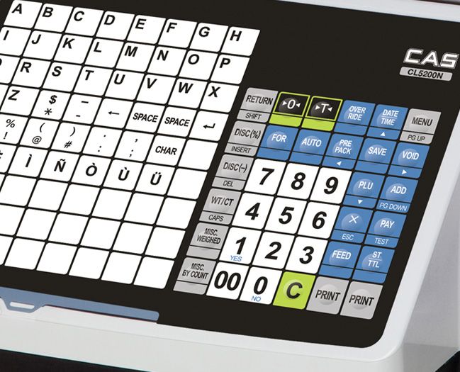 CÂN ĐIỆN TỬ IN TEM CAS CL5200N