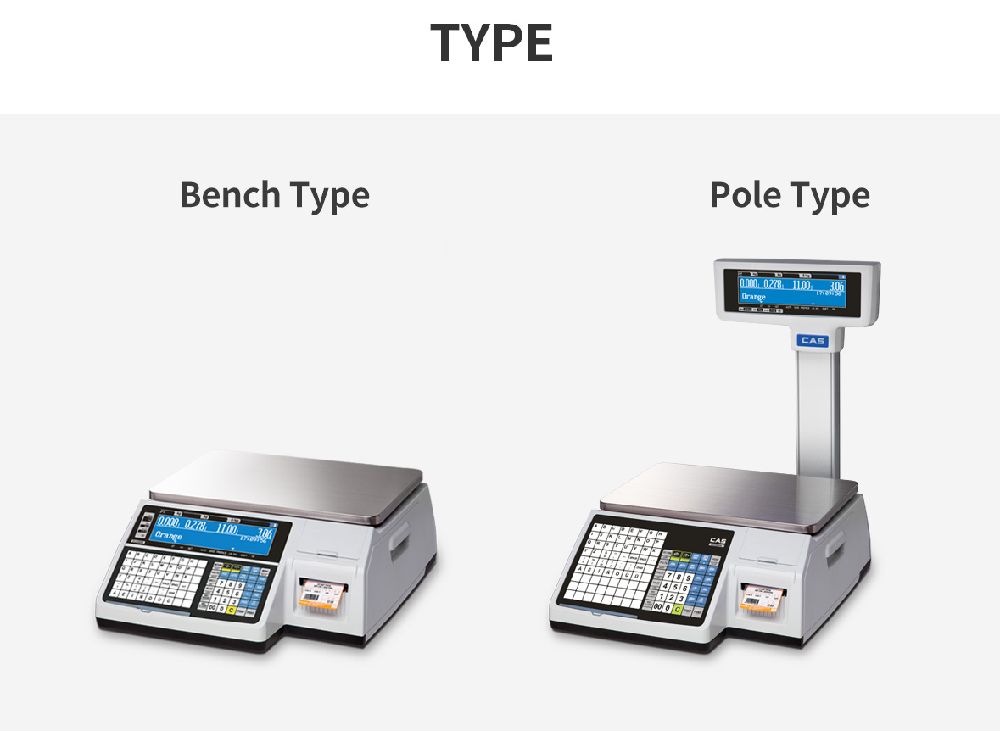 CÂN ĐIỆN TỬ IN TEM CAS CL5200N