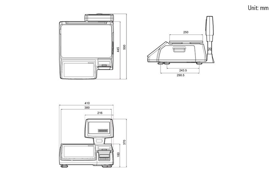 CÂN ĐIỆN TỬ CAS CL7200