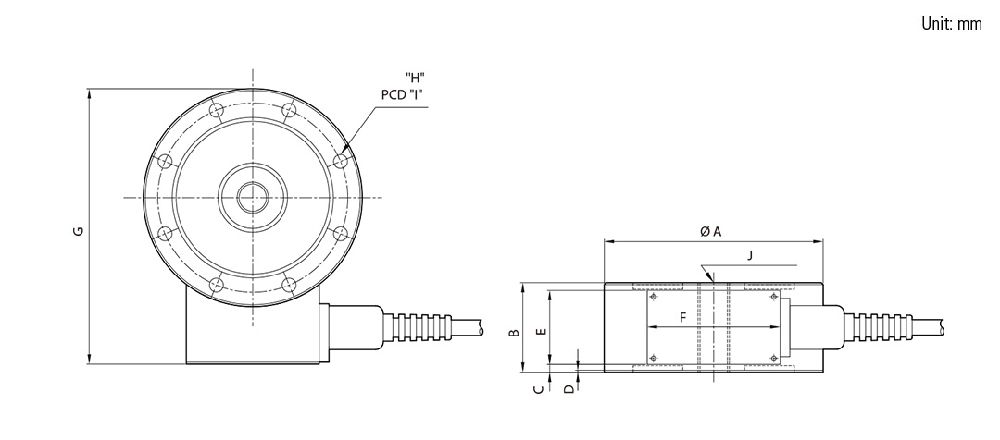 CẢM BIẾN TẢI CAS LSS-NR