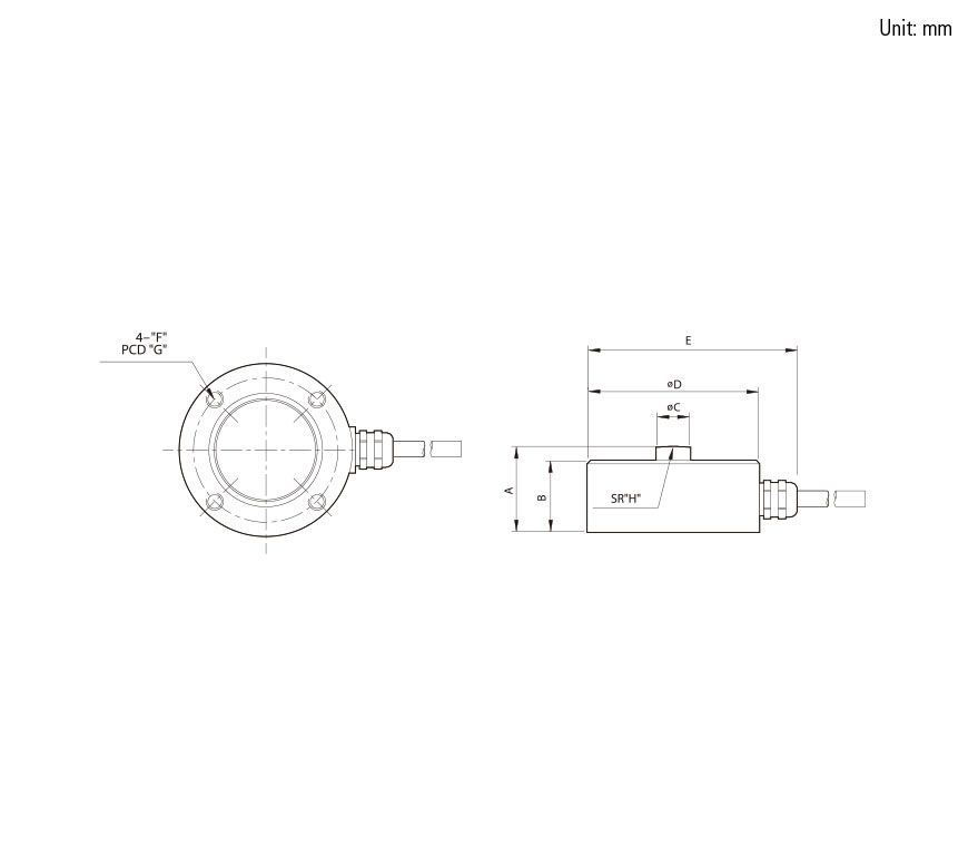 CẢM BIẾN TẢI CAS MNC (50kg~ 20tf)