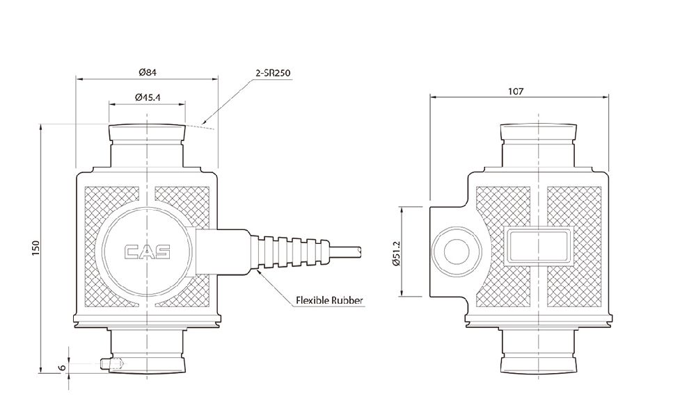 CẢM BIẾN TẢI CAS WBK-30D